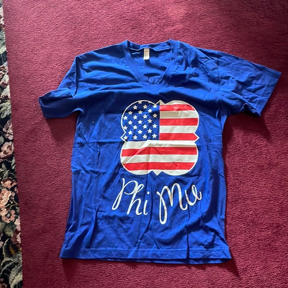 American Apparel Tops - Phi Mu American Apparel T-shirt size M